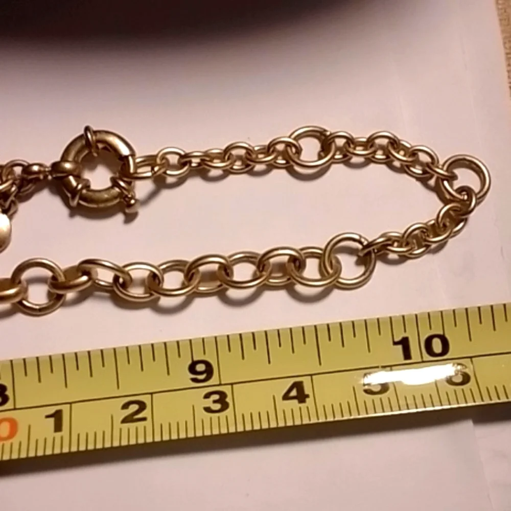 J Crew Rhinestone And Gold Tone Necklace - Picture 4 of 5